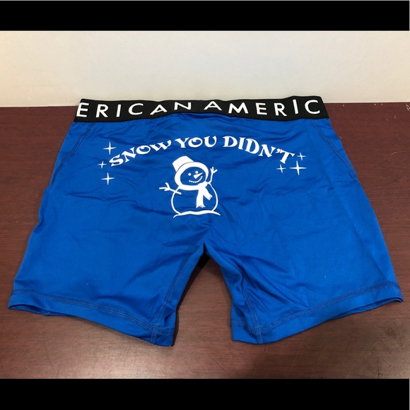 American Eagle Boxer Brief, Snow You Didn’t, Various Sizes - Picture 5 of 8